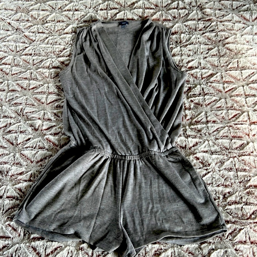 Gray Summer Romper